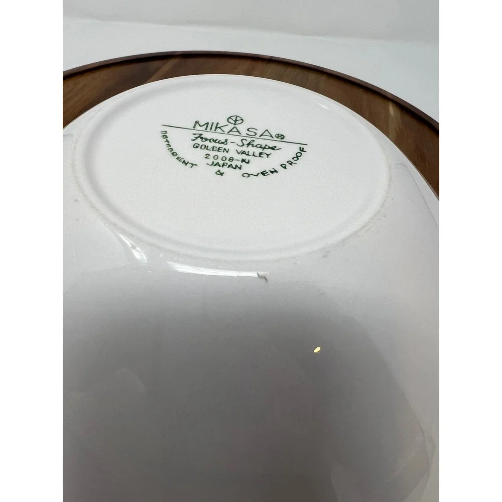 Mikasa Golden Valley Fruit‎ Shape Bowl 21108 Oven Proof Dish